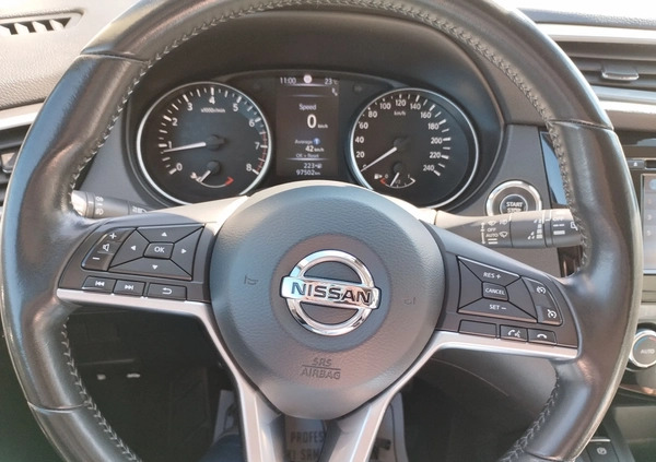 Nissan Qashqai cena 67000 przebieg: 99320, rok produkcji 2018 z Biała małe 497